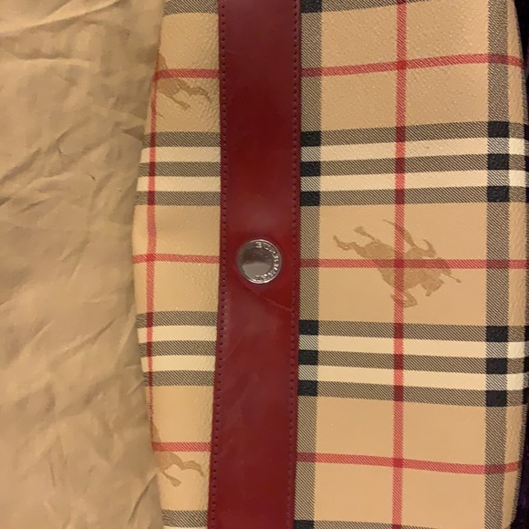 Vintage Burberry Haymarket Check Shoulder Bag - Picture 7 of 7